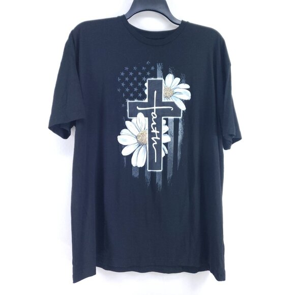 Love In Faith Christian Graphic T-Shirts Womens Size 2X - Set Of 2 - Picture 5 of 11